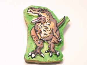 ティラノサウルス型クッキー